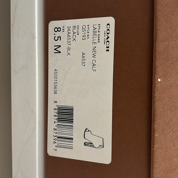 Coach labelle new calf open toed bootie - Picture 5 of 5